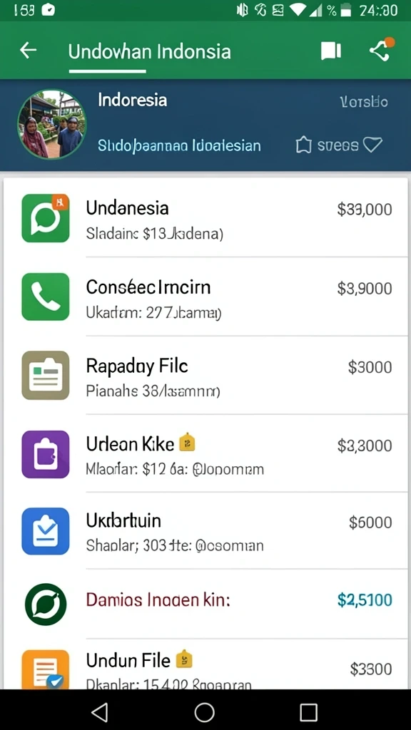 Tampilan antarmuka yang ramah pengguna.