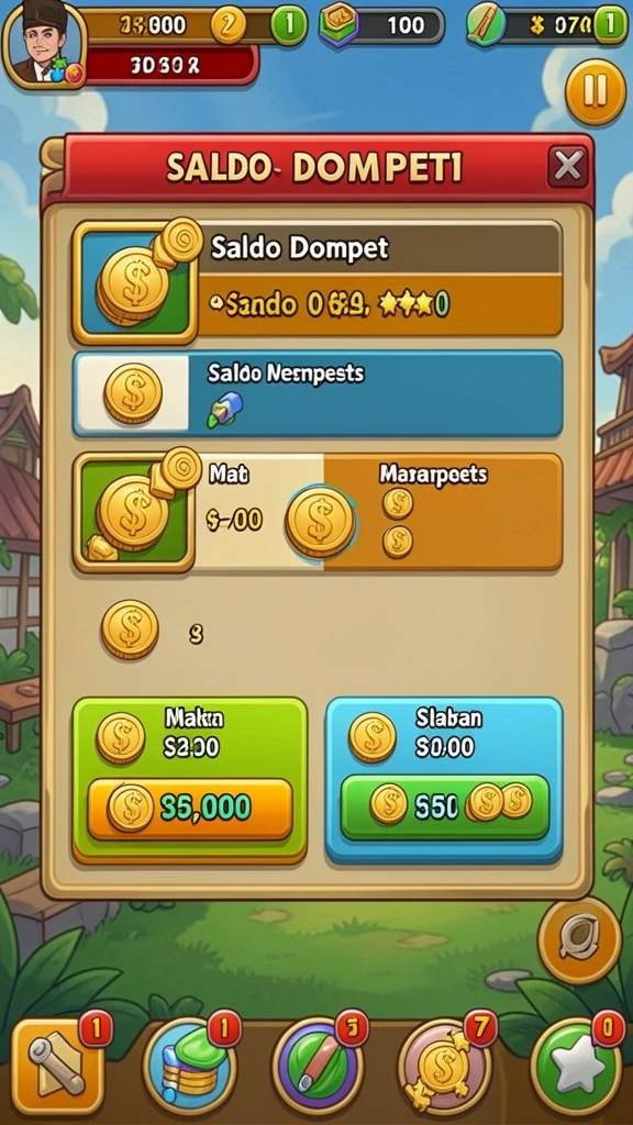 Mode multiplayer yang memungkinkan berinteraksi dengan pemain lain.