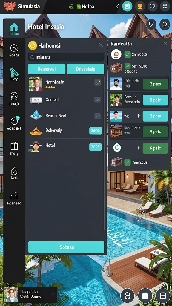Screenshot memperlihatkan interaksi multiplayer antar pemain.