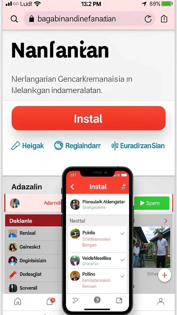 Grafis menarik yang memukau.