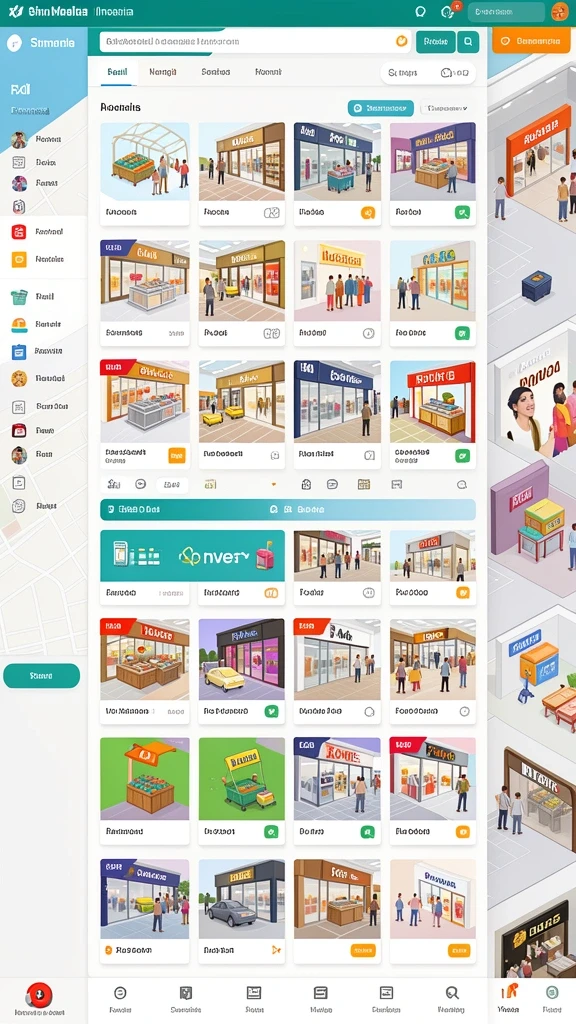 Tampilan awal yang menarik dan user-friendly.