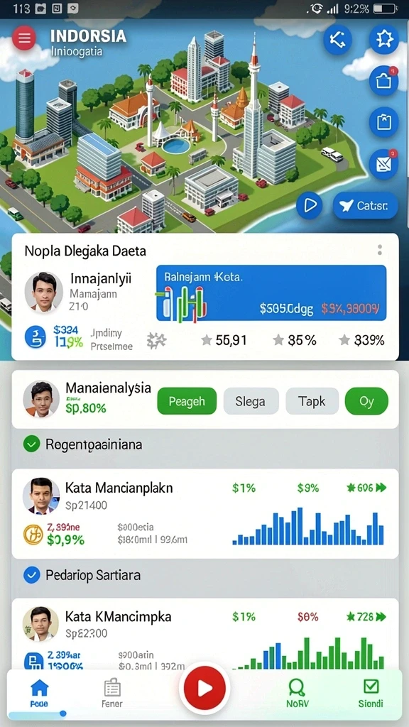 Berbagai permainan judi menarik tersedia.