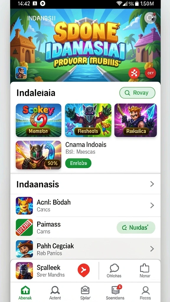 Screenshot momen saat menyelesaikan level menantang.