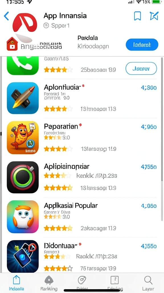Berbagai pilihan permainan menarik untuk semua pemain.