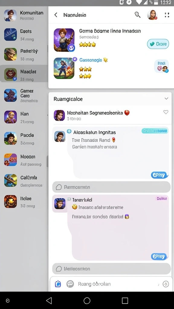 Beragam tantangan menarik di setiap level.