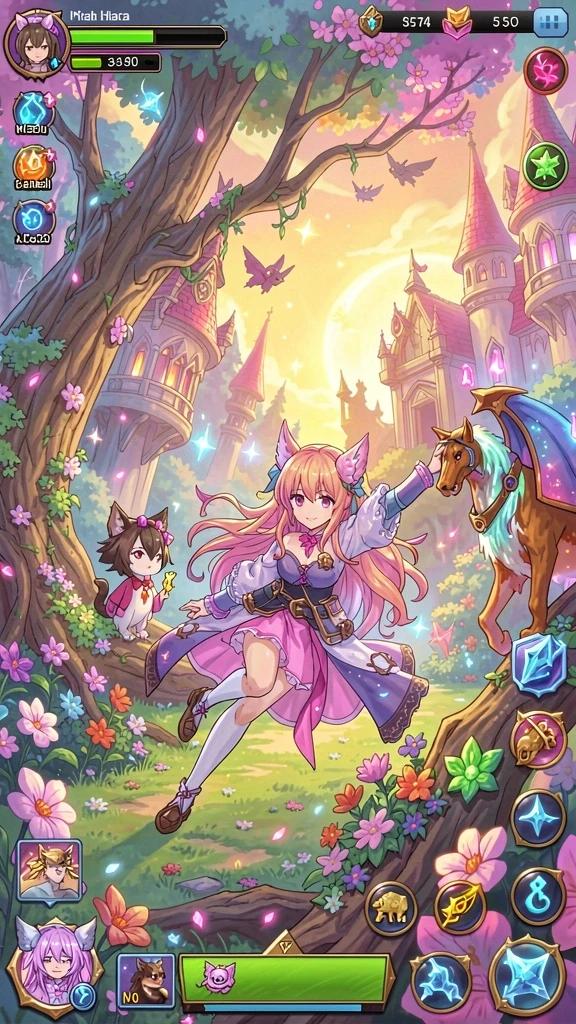 Screenshot menunjukkan mode permainan multiplayer yang seru.
