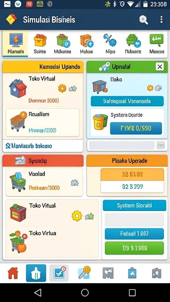 Tampilan karakter utama dalam aksi pertarungan.