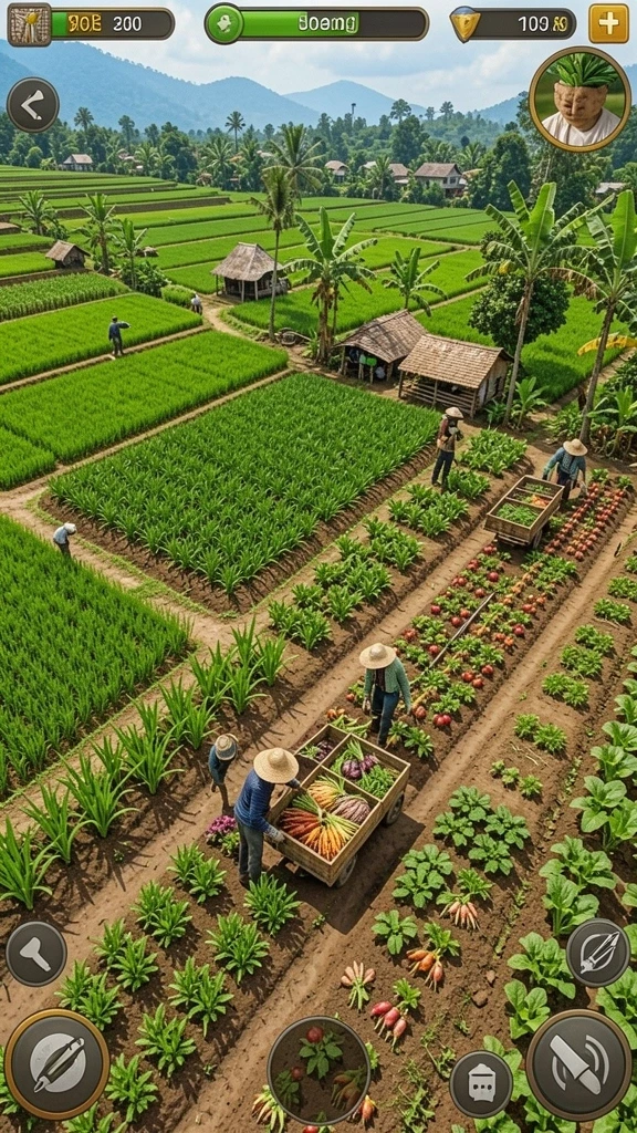 Kustomisasi karakter yang kreatif dan unik.