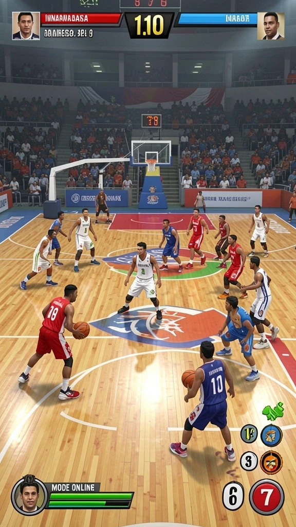 Gameplay yang seru dan kompetitif.