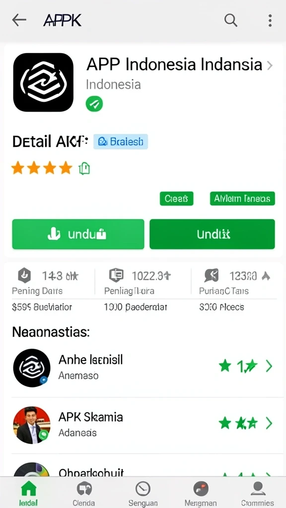 Tampilan awal HARGATOTO yang menarik.