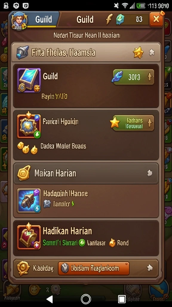 Mode multiplayer yang memungkinkan bermain dengan teman.