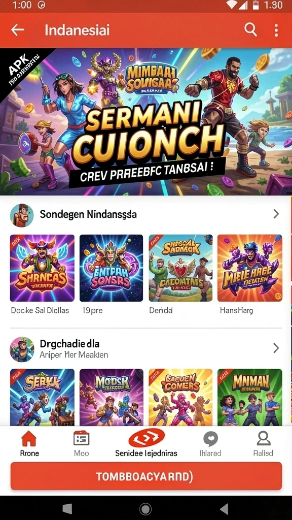 Tampilan antarmuka yang user-friendly.
