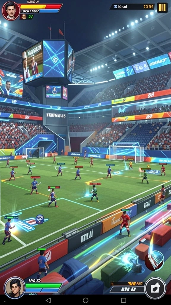 Mode multiplayer yang sangat seru dan kompetitif.