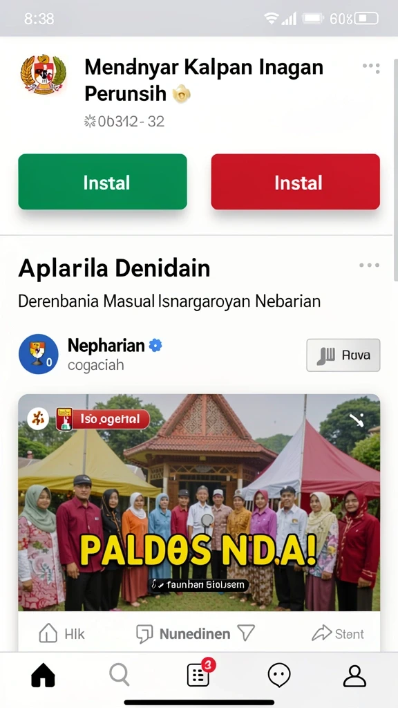 Tampilan antarmuka yang menarik dan mudah dipahami.