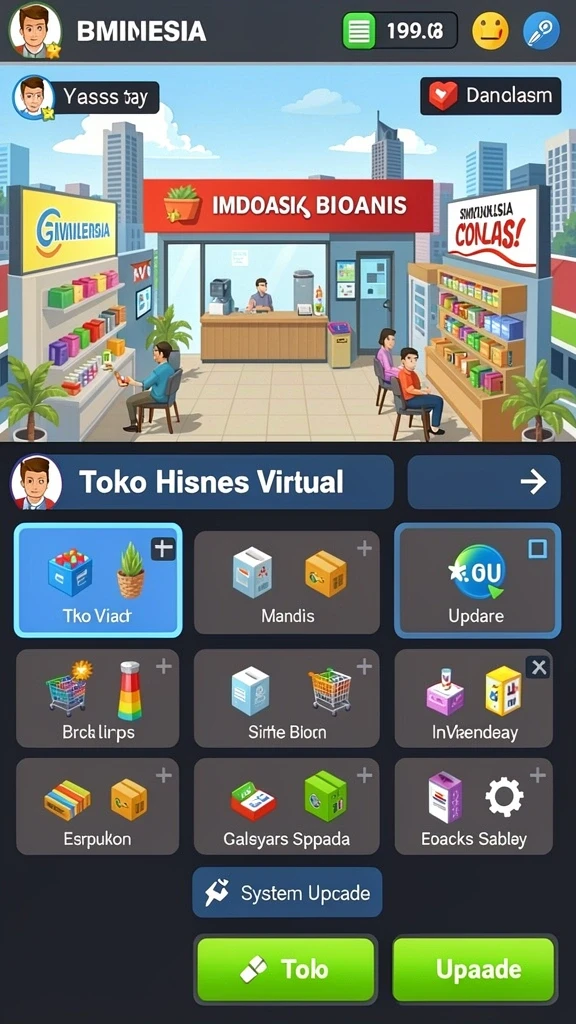 Tampilan menu utama KARTUTOTO yang menarik.