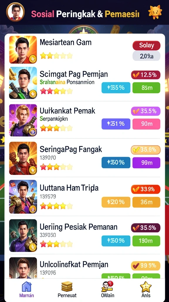 Screenshot menunjukkan tampilan awal game KOKO5000 yang menarik.