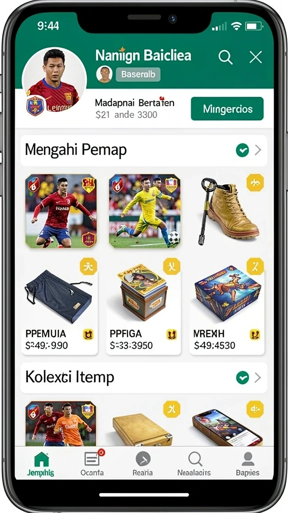 Tangkapan layar dari karakter utama LION4D yang menawan.