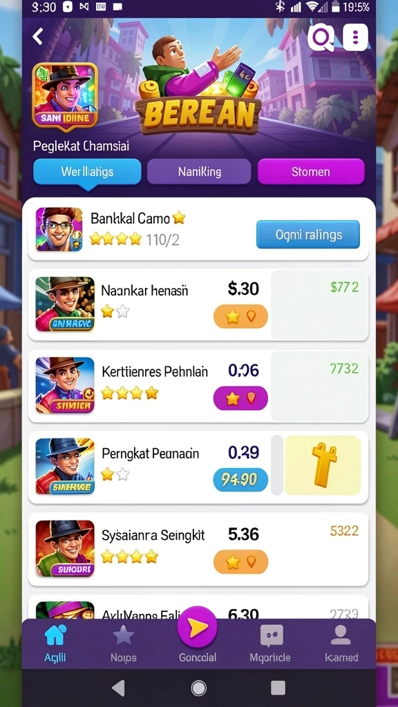 Deskripsi level menantang dalam LION4D yang harus diselesaikan.