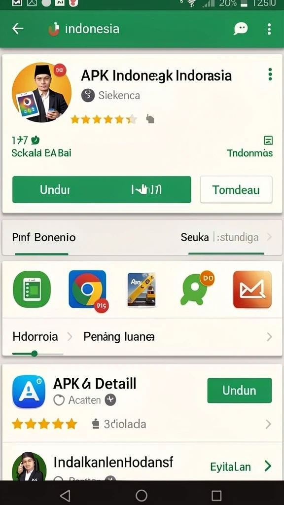 Tampilan antarmuka yang menarik dan modern.