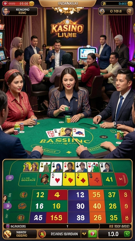 Interaksi antar karakter yang menarik dan penuh emosi.