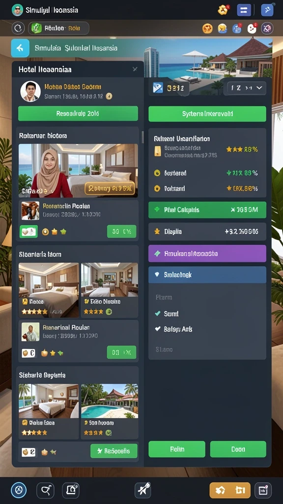 Salah satu fitur sosial yang memungkinkan interaksi pemain.