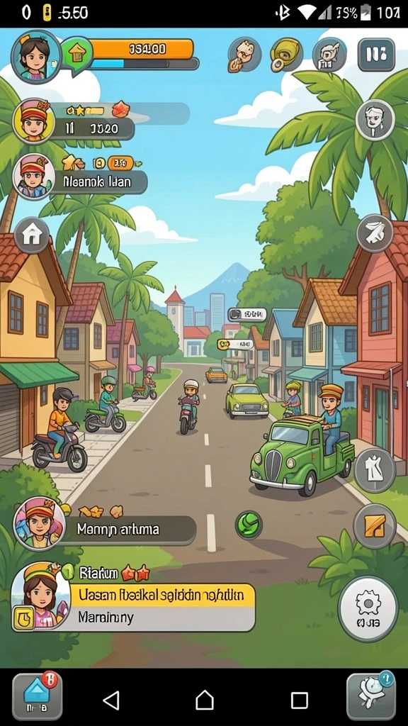 Beragam pilihan permainan dengan grafis menawan.