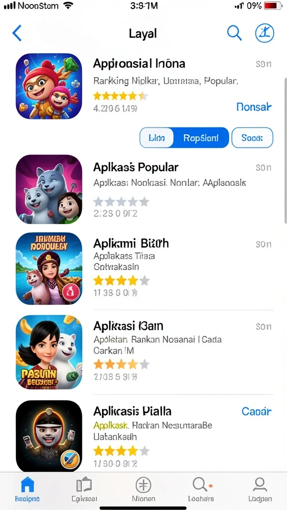 Tampilan antarmuka yang ramah pengguna.