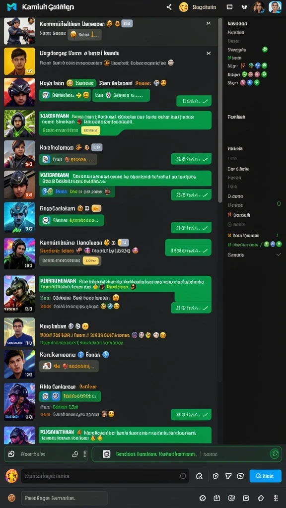 Halaman utama dengan pilihan permainan yang jelas.