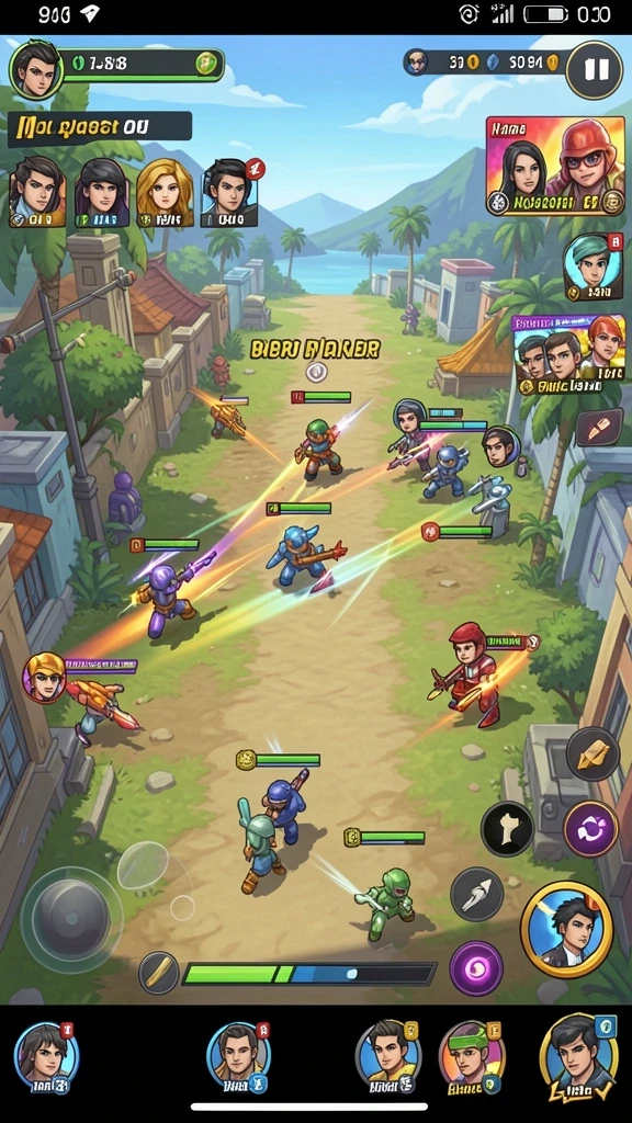 Mode multiplayer yang seru dan kompetitif.