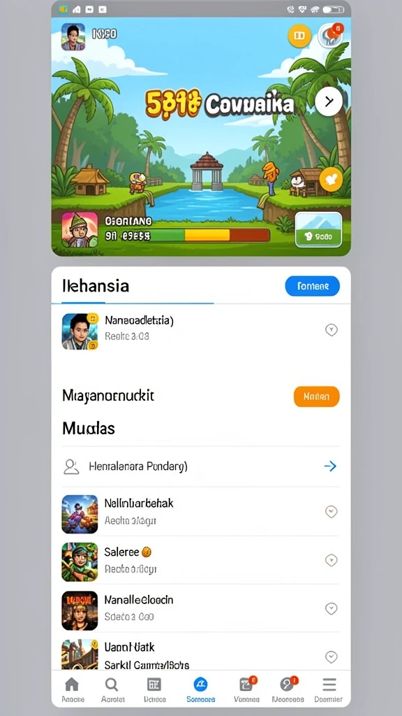 Karakter unik dengan kemampuan spesial.