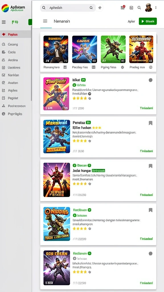 Gameplay seru di berbagai level dengan tantangan unik.