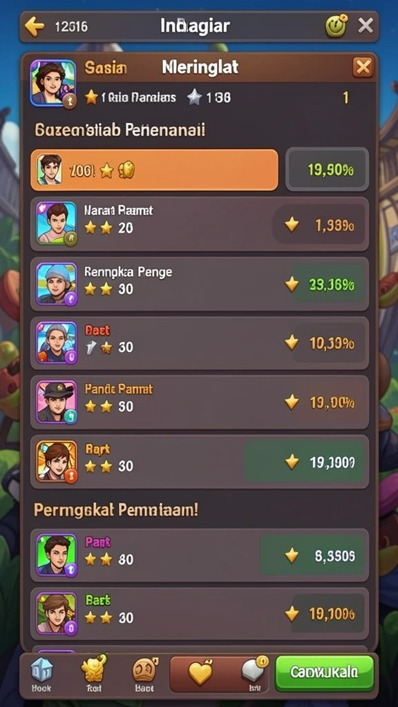 Kemeriahan dalam permainan multiplayer RP8.