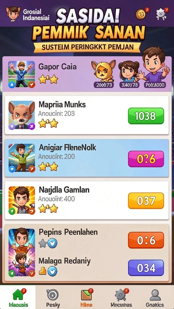 Level menantang yang membutuhkan strategi.