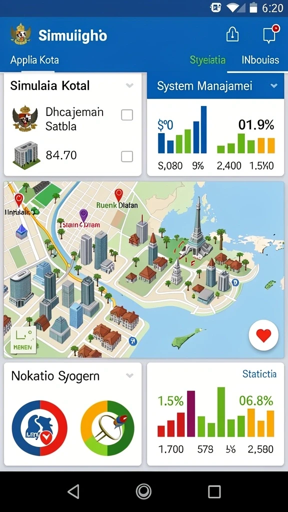Screenshot menunjukkan berbagai senjata yang tersedia dalam permainan.