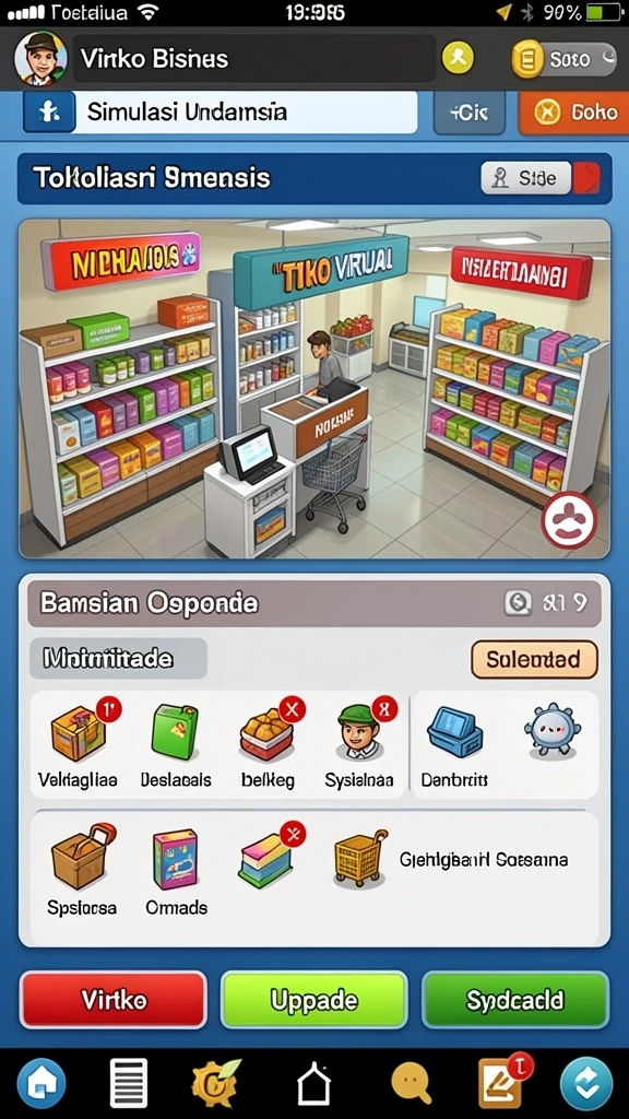 Tampilan awal yang menarik dan memikat.