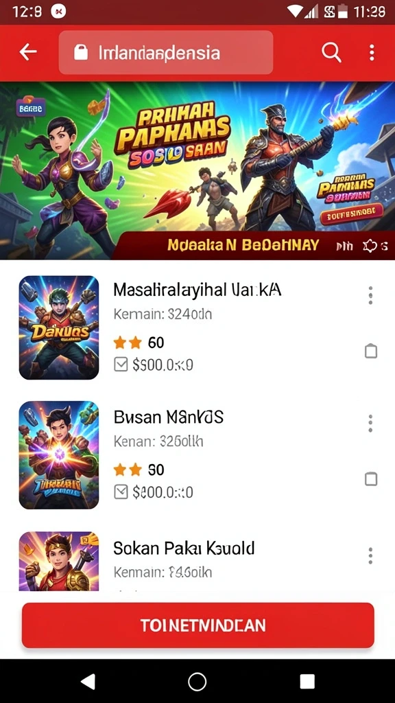 Berbagai senjata keren untuk meningkatkan pengalaman bertempur.