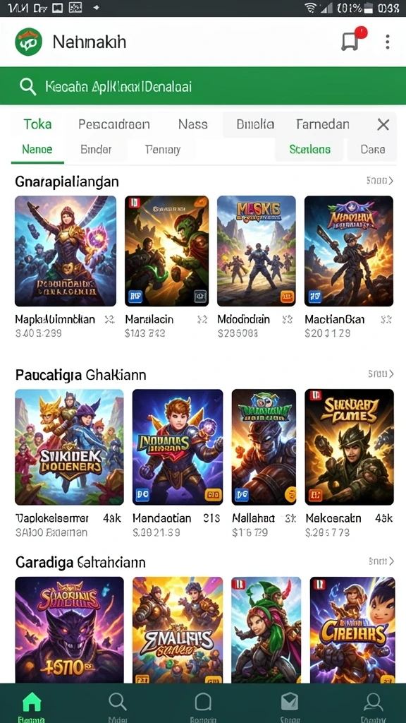 Grafis yang memukau dan efek suara yang mendebarkan.